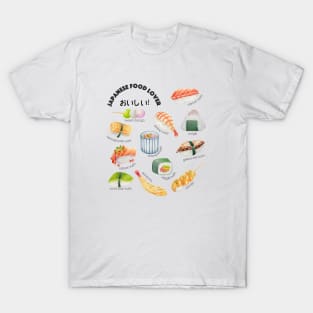 Japanese Food Lover, Oishi! T-Shirt